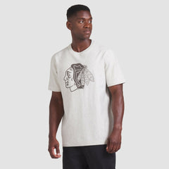 Chicago Blackhawks Fanatics Made in Canada T-Shirt - Cream - NHL 202144563