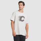 Calgary Flames Fanatics Made in Canada T-Shirt - Cream - NHL 202144566