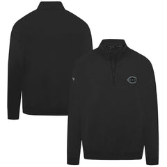 Cincinnati Reds Levelwear Murray Nightfall Quarter-Zip Top - Black - MLB Lifestyle