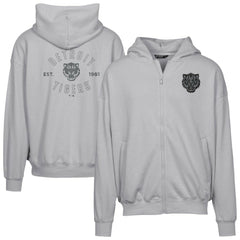 Detroit Tigers Levelwear Uphill Abyssal Full-Zip Hoodie - Gray - MLB on Sale