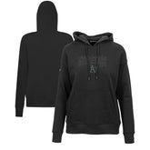 Oakland Athletics Levelwear Women's Adorn Darkmoon Pullover Hoodie - Black - MLB Online