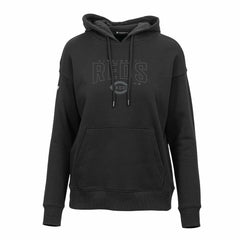 Cincinnati Reds Levelwear Women's Adorn Darkmoon Pullover Hoodie - Black - MLB Online