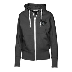 Toronto Blue Jays Levelwear Women's Gardinia Nightfall Full-Zip Hoodie - Black - MLB Online