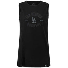 Los Angeles Dodgers Levelwear Women's Influx Abyssal Tank Top - Black - MLB Sale