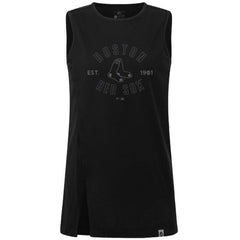 Boston Red Sox Levelwear Women's Influx Abyssal Tank Top - Black - MLB Online