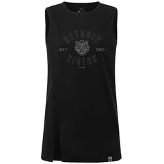 Detroit Tigers Levelwear Women's Influx Abyssal Tank Top - Black - MLB Online