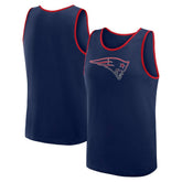 New England Patriots Logo Athletic Unmatched Success Tank Top Navy