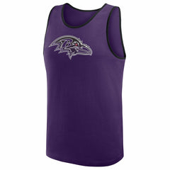 Baltimore Ravens Logo Athletic Unmatched Success Tank Top Purple