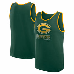 Green Bay Packers Logo Athletic Unmatched Success Tank Top Green