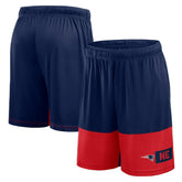 New England Patriots Logo Athletic Best of the Best Shorts Navy