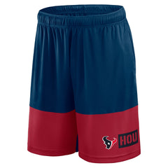 Houston Texans Logo Athletic Best of the Best Shorts Navy