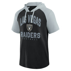 Las Vegas Raiders Logo Athletic Prime Hoodie T-Shirt Black