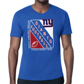 New York Giants Starter Shield Logo T-Shirt Royal