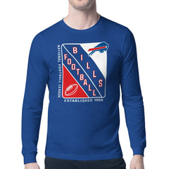 Buffalo Bills Starter Shield Logo Long Sleeve T-Shirt Royal