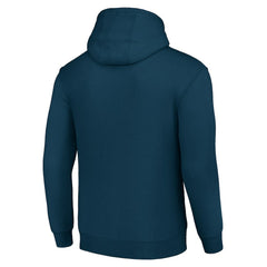 Chicago Bears Starter Shield Logo Pullover Hoodie Navy