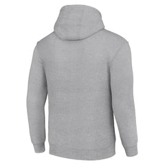 Los Angeles Chargers Starter Shield Logo Pullover Hoodie Heather Gray
