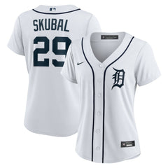 Tarik Skubal Detroit Tigers Nike Women's Home Replica Player Jersey - White - Nike Online