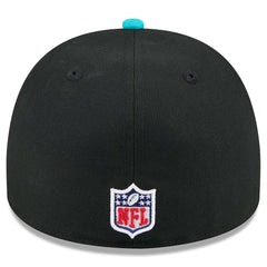 Miami Dolphins New Era 2025 NFL Draft On Stage A-Frame 59FIFTY Fitted Hat Black/Aqua