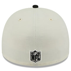Cincinnati Bengals New Era 2025 NFL Draft A-Frame 59FIFTY Fitted Hat Cream/Black