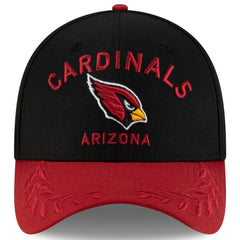 Arizona Cardinals New Era 2025 NFL Draft 39THIRTY Flex Hat Black/Cardinal