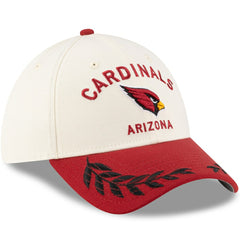 Arizona Cardinals New Era 2025 NFL Draft 39THIRTY Flex Hat Cream/Cardinal