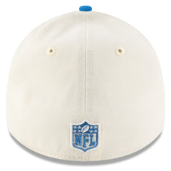 Detroit Lions New Era 2025 NFL Draft 39THIRTY Flex Hat Cream/Blue