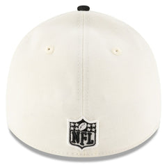 Pittsburgh Steelers New Era 2025 NFL Draft 39THIRTY Flex Hat Cream/Black