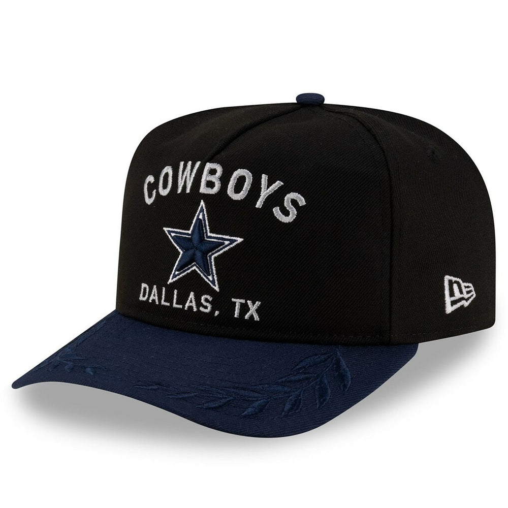 Dallas Cowboys New Era Youth 2025 NFL Draft A-Frame 9FIFTY Snapback Hat Black/Navy