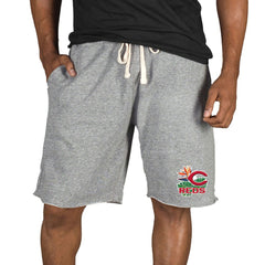 Cincinnati Reds Concepts Sport Mainstream Tri-Blend Shorts - Gray - MLB Lifestyle