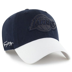 Los Angeles Lakers '47 x Tommy Hilfiger Courtside Cleanup Adjustable Hat Navy/White | 47 brand