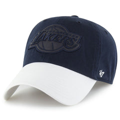 Los Angeles Lakers '47 x Tommy Hilfiger Courtside Cleanup Adjustable Hat Navy/White | 47 brand