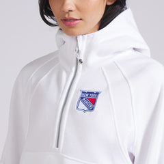 New York Rangers lululemon Women's Scuba Oversized Half-Zip Hoodie - White - NHL 202151267