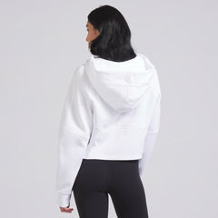 Toronto Maple Leafs lululemon Women's Scuba Oversized Half-Zip Hoodie - White - NHL 202151273