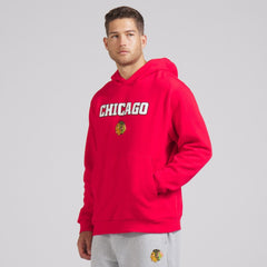 Chicago Blackhawks lululemon Steady State Pullover Hoodie - True Red - NHL 202151351