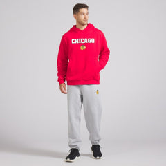 Chicago Blackhawks lululemon Steady State Pullover Hoodie - True Red - NHL 202151351