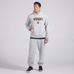 Vegas Golden Knights lululemon Steady State Pullover Hoodie - Heathered Silver Drop - NHL 202151359