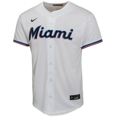 Sandy Alcantara Miami Marlins Nike Youth Home Game Player Jersey - White - Nike Discount