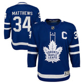 Auston Matthews Toronto Maple Leafs Youth Home Premier Player Jersey - Blue - NHL 202152563