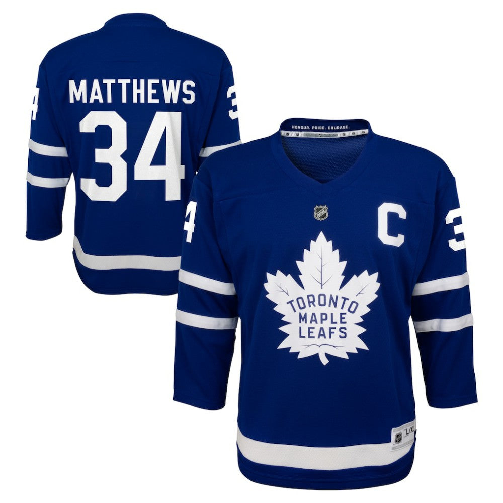 Auston Matthews Toronto Maple Leafs Youth Home Replica Player Jersey - Blue - NHL 202152565