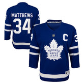 Auston Matthews Toronto Maple Leafs Youth Home Replica Player Jersey - Blue - NHL 202152565