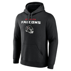 Michael Penix Jr. Atlanta Falcons Name & Number Team Wordmark Pullover Hoodie Black