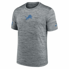 Nike Detroit Lions Big & Tall Sideline Velocity Performance T-Shirt Gray