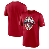 Nike San Francisco 49ers Big & Tall Primetime Legend Icon Performance T-Shirt Scarlet