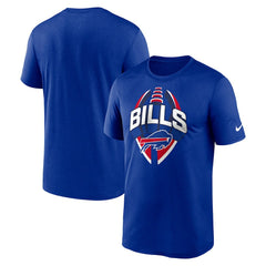 Nike Buffalo Bills Big & Tall Primetime Legend Icon Performance T-Shirt Royal