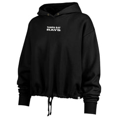 Tampa Bay Rays '47 Women's City Connect Venice Cropped Pullover Hoodie - Black - 47 brand Sale