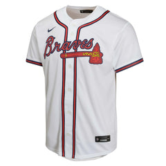 Atlanta Braves Nike Youth Home Game Jersey - White - Nike Online