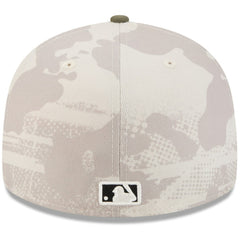 Minnesota Twins New Era 2025 Armed Forces Day 59FIFTY Fitted Hat - Light Beige/Olive - New Era on Sale