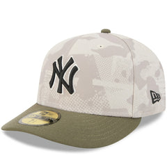 New York Yankees New Era 2025 Armed Forces Day 59FIFTY Fitted Hat - Light Beige/Olive - New Era Lifestyle