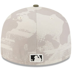 New York Yankees New Era 2025 Armed Forces Day 59FIFTY Fitted Hat - Light Beige/Olive - New Era Lifestyle