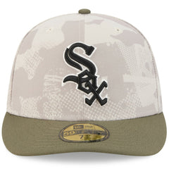 Chicago White Sox New Era 2025 Armed Forces Day 59FIFTY Fitted Hat - Light Beige/Olive - New Era on Sale